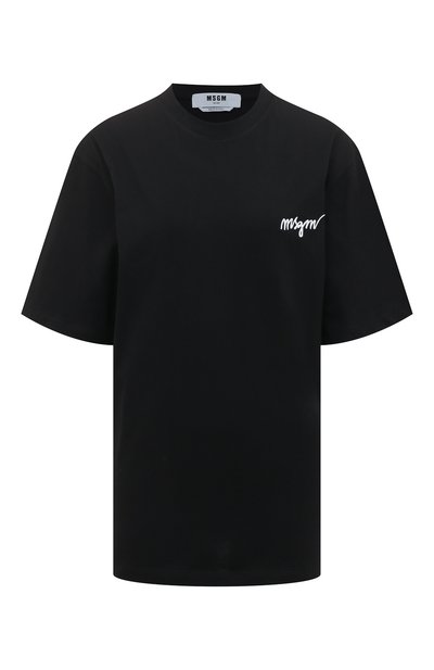 Женская хлопковая футболка MSGM, арт. 3242MDM261 227298