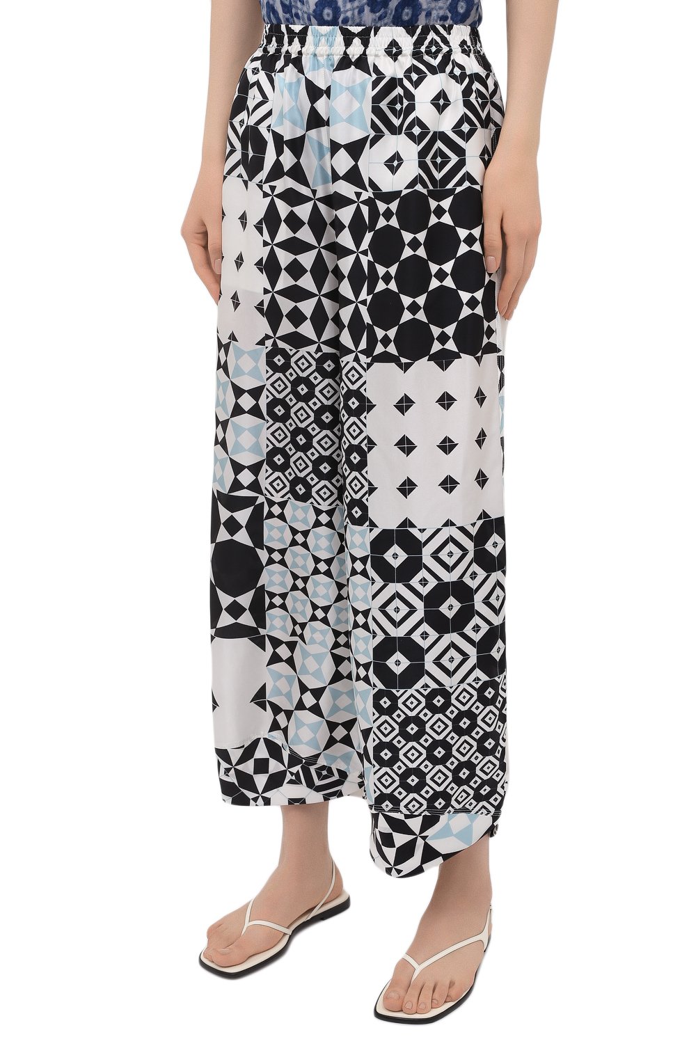 Шелковые брюки GIORGIO ARMANI, арт. 1SHPP0J7/T02M9, фото 3