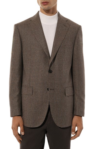 Пиджак из шерсти и кашемира CORNELIANI, арт. 946008-9416308, фото 4