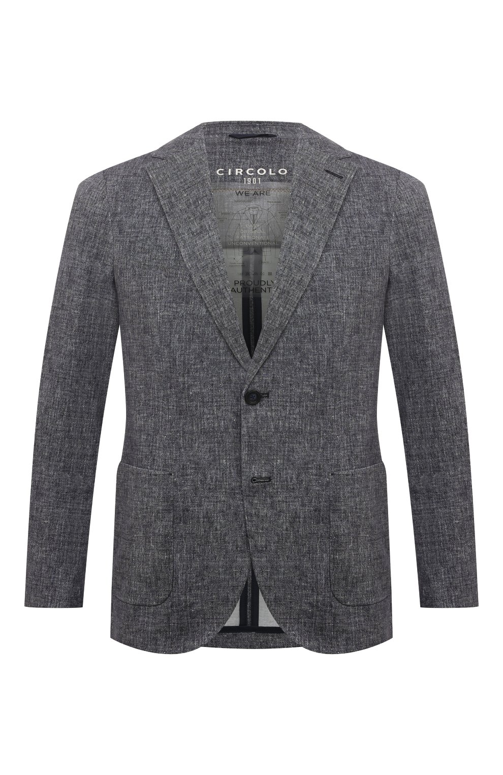 Хлопковый пиджак CIRCOLO 1901, арт. CN3950MP, фото 1