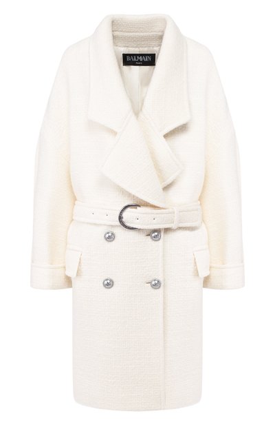 Женское шерстяное пальто BALMAIN, арт. SF28597/W039