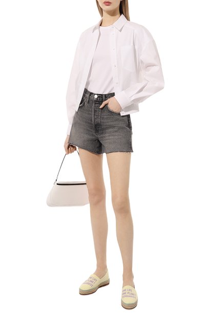 Текстильные эспадрильи technicolor DSQUARED2 желтого цвета по цене 42600 руб., арт. ESW0014 00305357, фото 2 Текстильные эспадрильи technicolor DSQUARED2, арт. ESW0014 00305357, фото 2