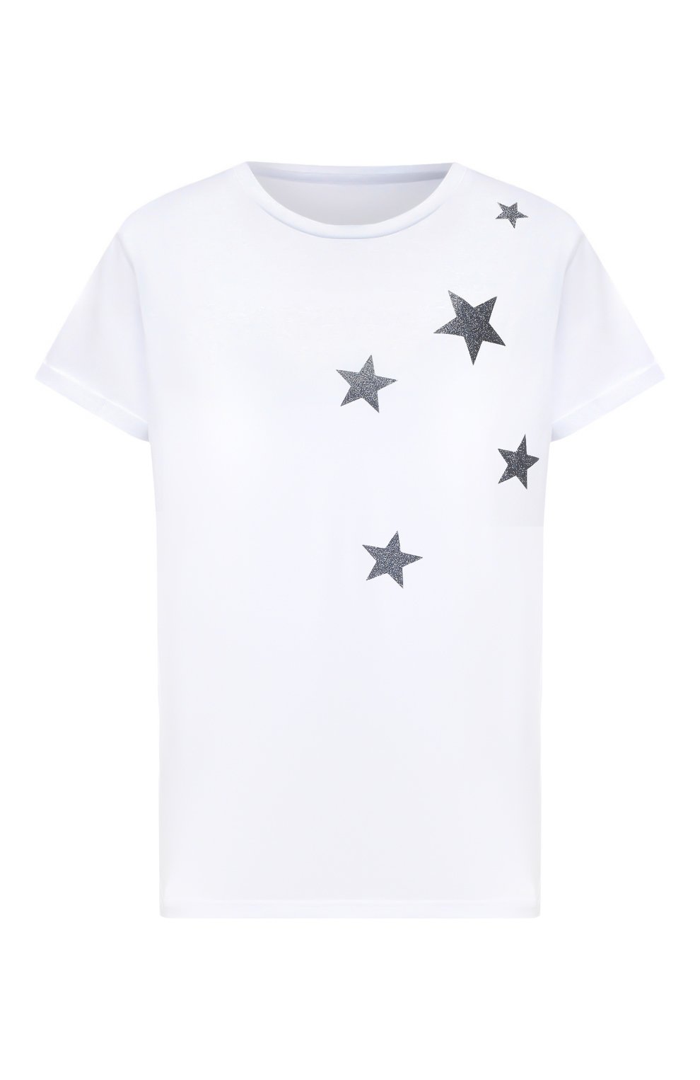 Хлопковая футболка SEVEN LAB, арт. T20-STARS-G021 white, фото 1
