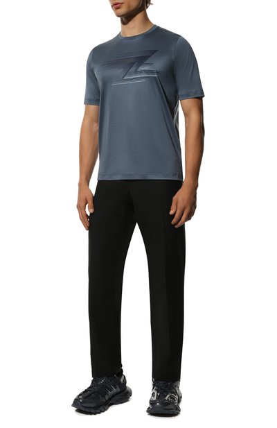 Хлопковая футболка ZILLI SPORT, арт. MEX-NT640-SCRA1/MC01, фото 2