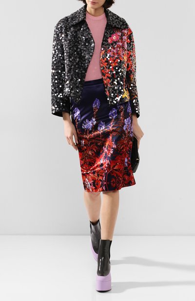 Жакет с пайетками DRIES VAN NOTEN черного цвета по цене 422000 руб., арт. 192-10531-8234, фото 2 Жакет с пайетками DRIES VAN NOTEN, арт. 192-10531-8234, фото 2