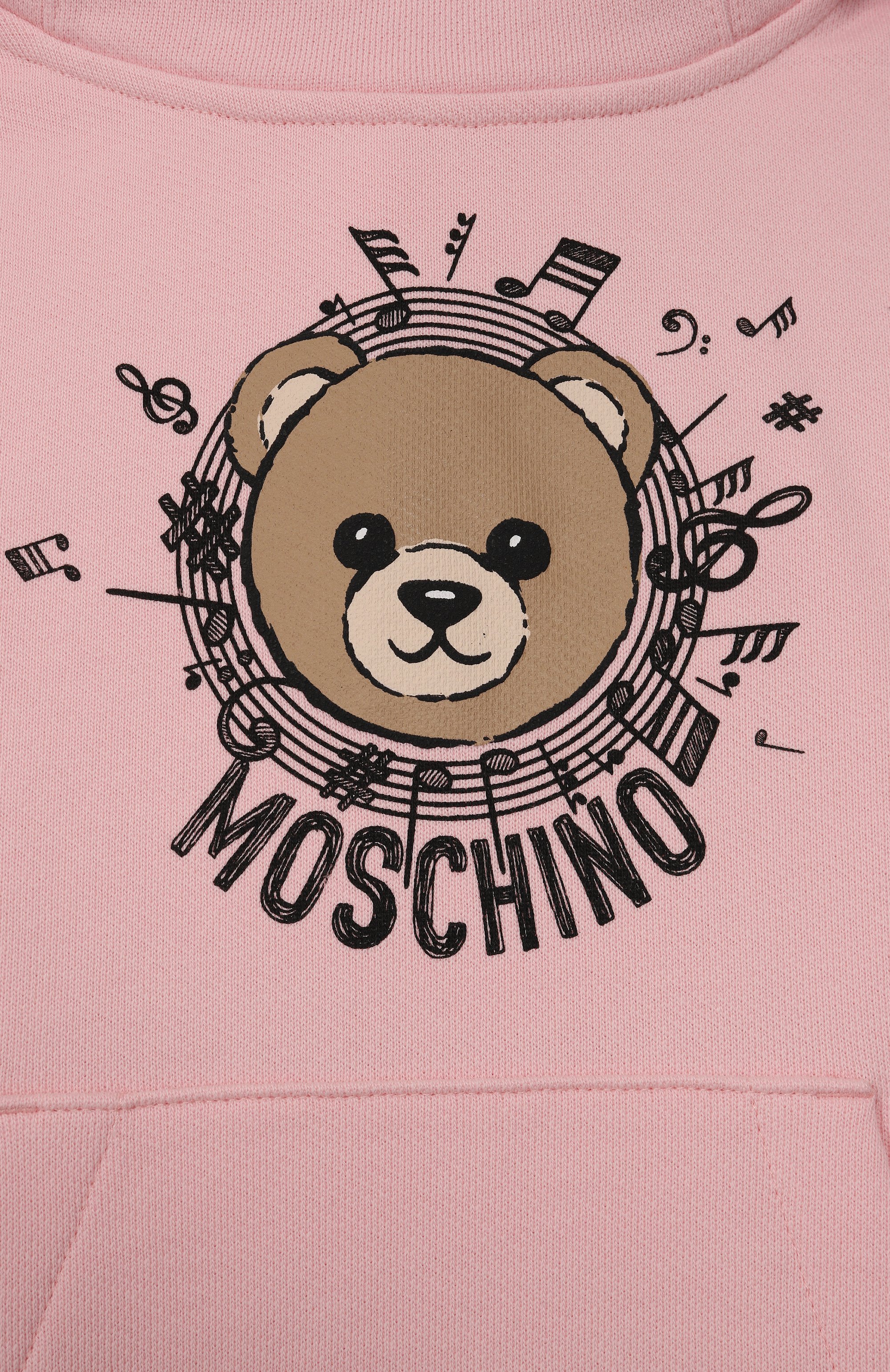 Хлопковое худи MOSCHINO, арт. HUF096/LCA23/4-8, фото 3