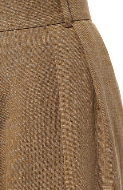 Брюки изо льна и шелка LESYANEBO, арт. SS24/H-807/Cr, фото 5