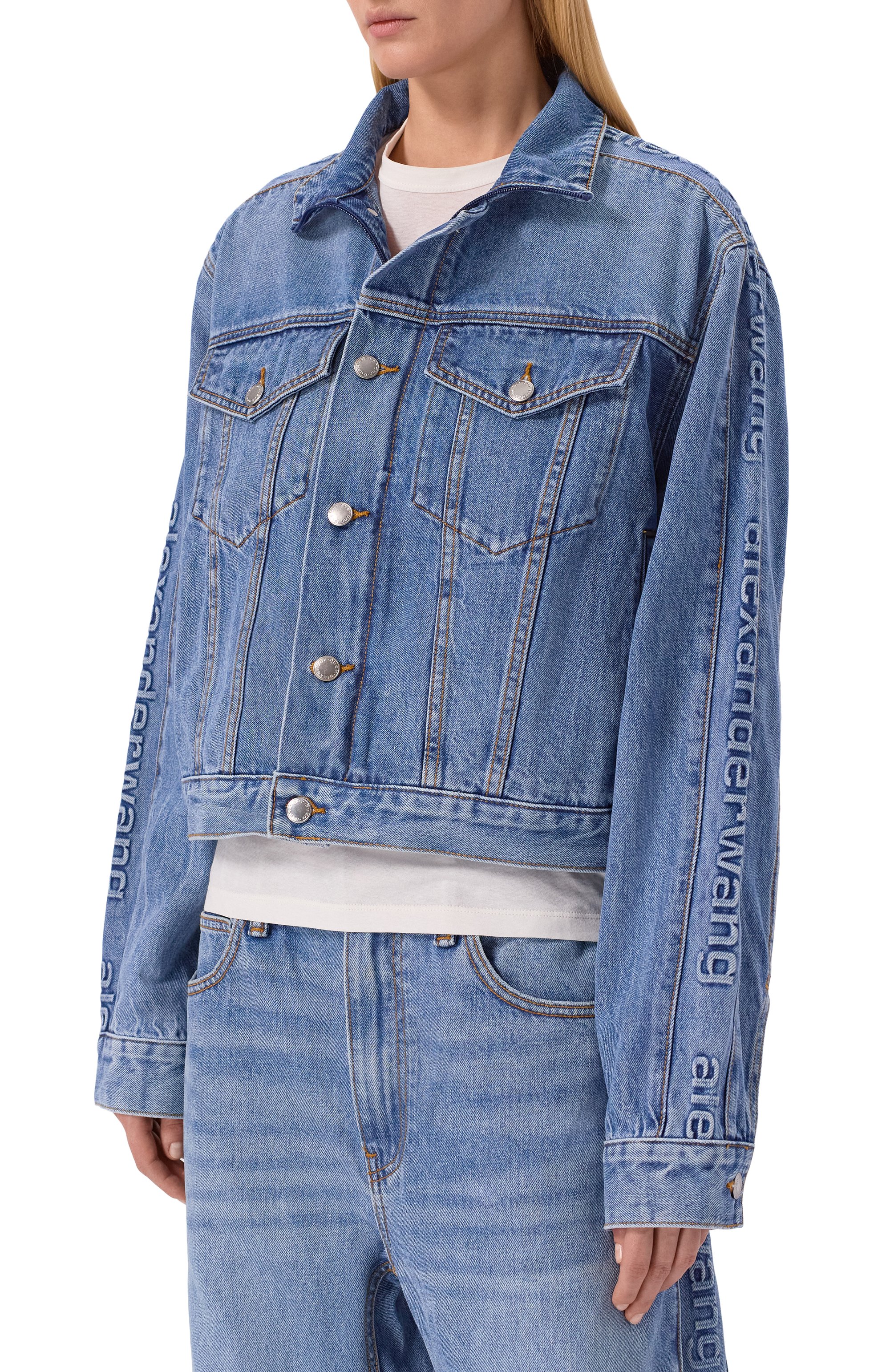 Джинсовая куртка ALEXANDER WANG, арт. 4DC1262952, фото 3