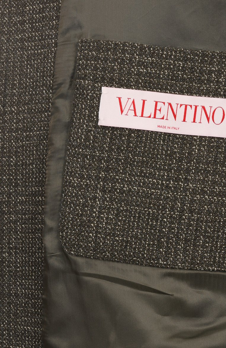 Куртка из шерсти и хлопка VALENTINO, арт. 5V3CJK15ADR, фото 7
