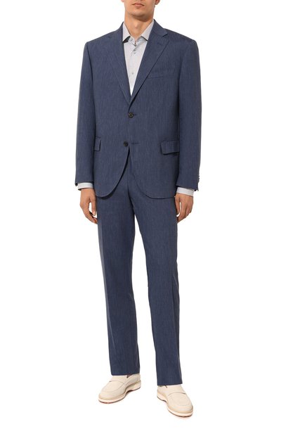 Костюм изо льна и шерсти CORNELIANI, арт. 93X008_935002/9318440_1, фото 2