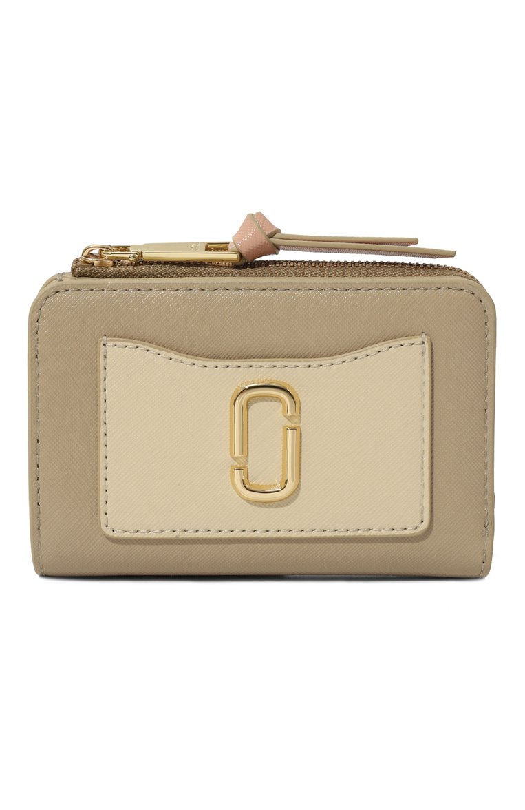 Женские кожаное портмоне MARC JACOBS (THE) бежевого цвета, арт. 2F3SMP061S07 | Фото 1 (Нос: Не проставлено; Материал: Натуральная кожа)