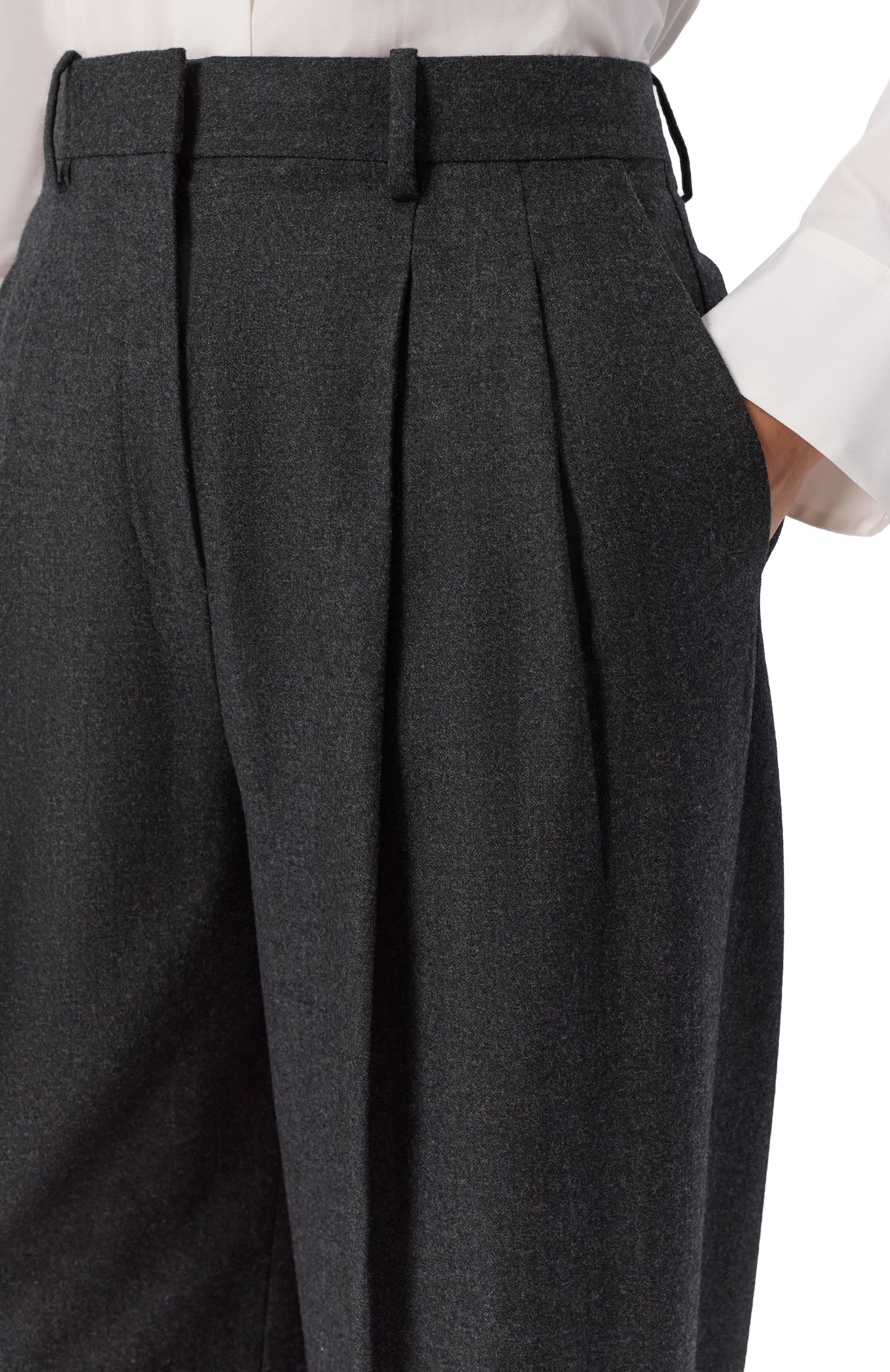 Шерстяные брюки THEORY, арт. 00801201, фото 5