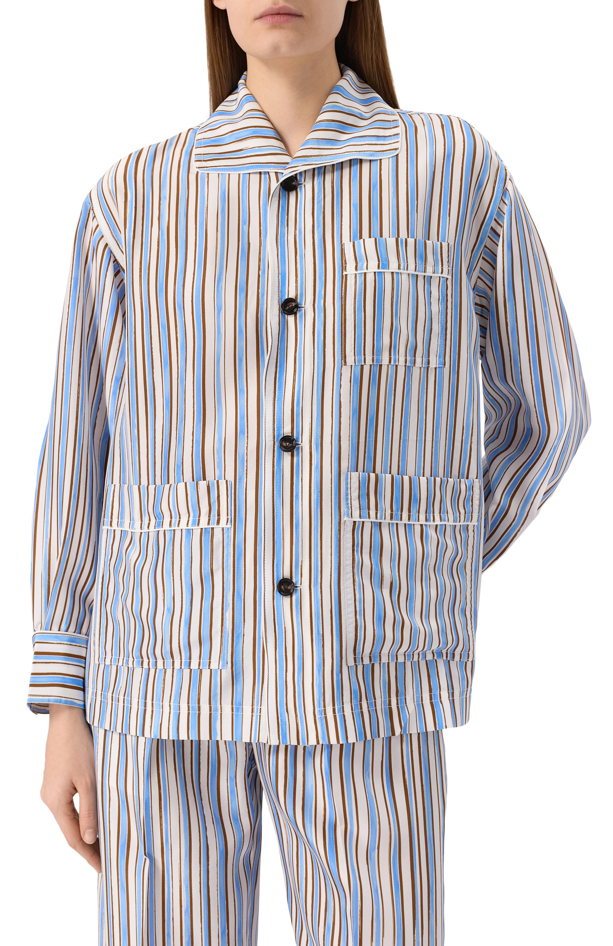 Шелковая пижама BOTTEGA VENETA, арт. 817460/V50D0, фото 3