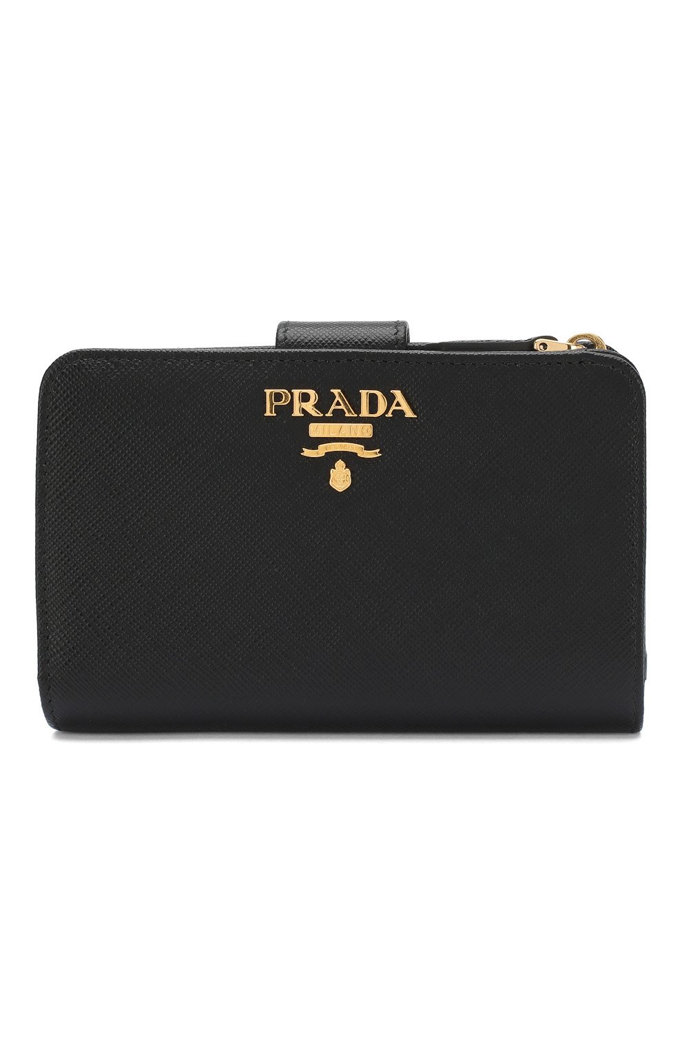 Кожаный кошелек с логотипом бренда PRADA, арт. 1ML225-QWA-F0002, фото 1