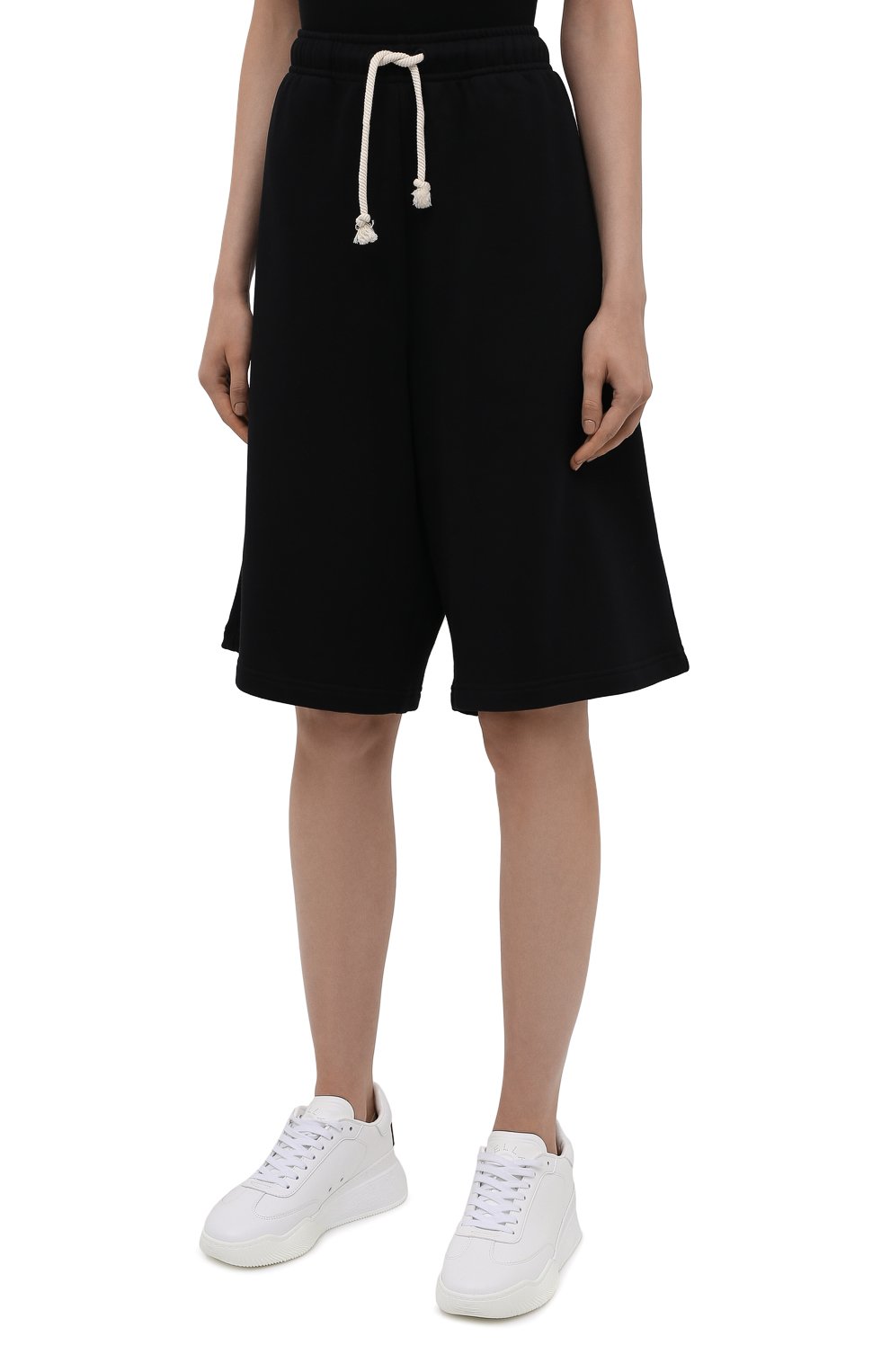 Хлопковые шорты ACNE STUDIOS черного цвета по цене 23000 руб., арт. CE0015/W, фото 3 Хлопковые шорты ACNE STUDIOS, арт. CE0015/W, фото 3