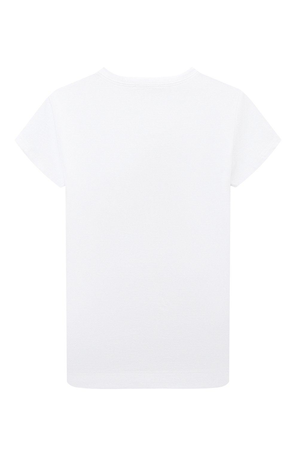 Хлопковая футболка MONNALISA, арт. 11C607, фото 2