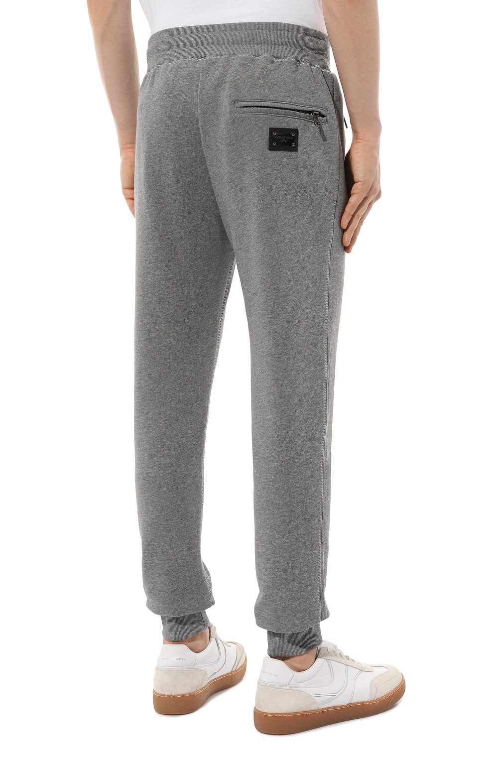 Хлопковые джоггеры DOLCE & GABBANA, арт. GVXQHT/G7F2G, фото 4