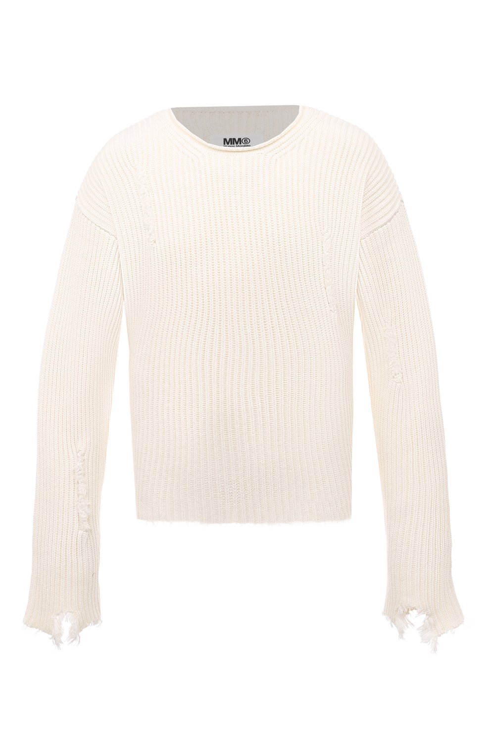 Хлопковый свитер MM6, арт. S62HL0009/S18255, фото 1