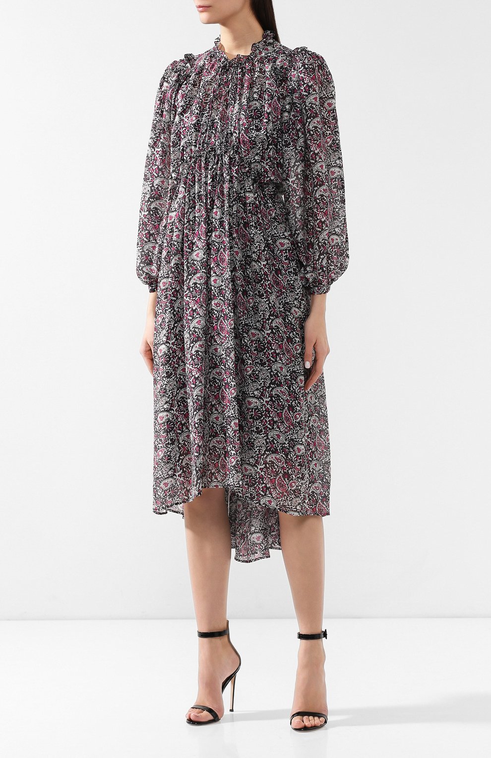 Шелковое платье ISABEL MARANT, арт. R01300-19P027I/N0RJA, фото 3