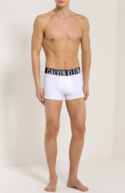 Хлопковые боксеры с широкой резинкой CALVIN KLEIN, арт. 000NB1042A, фото 2