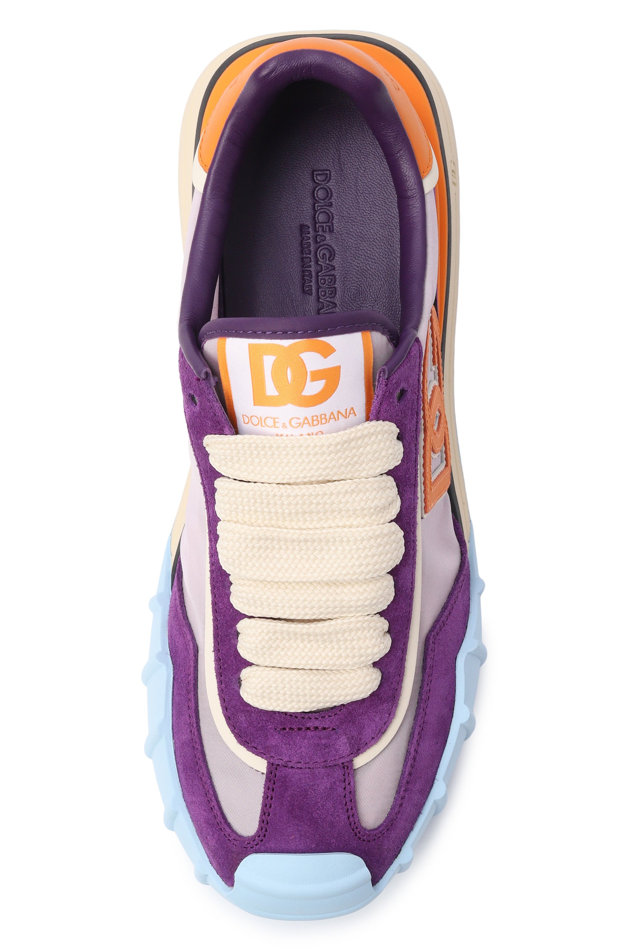 Комбинированные кроссовки athletic DOLCE & GABBANA, арт. CK2384/A6D25, фото 6