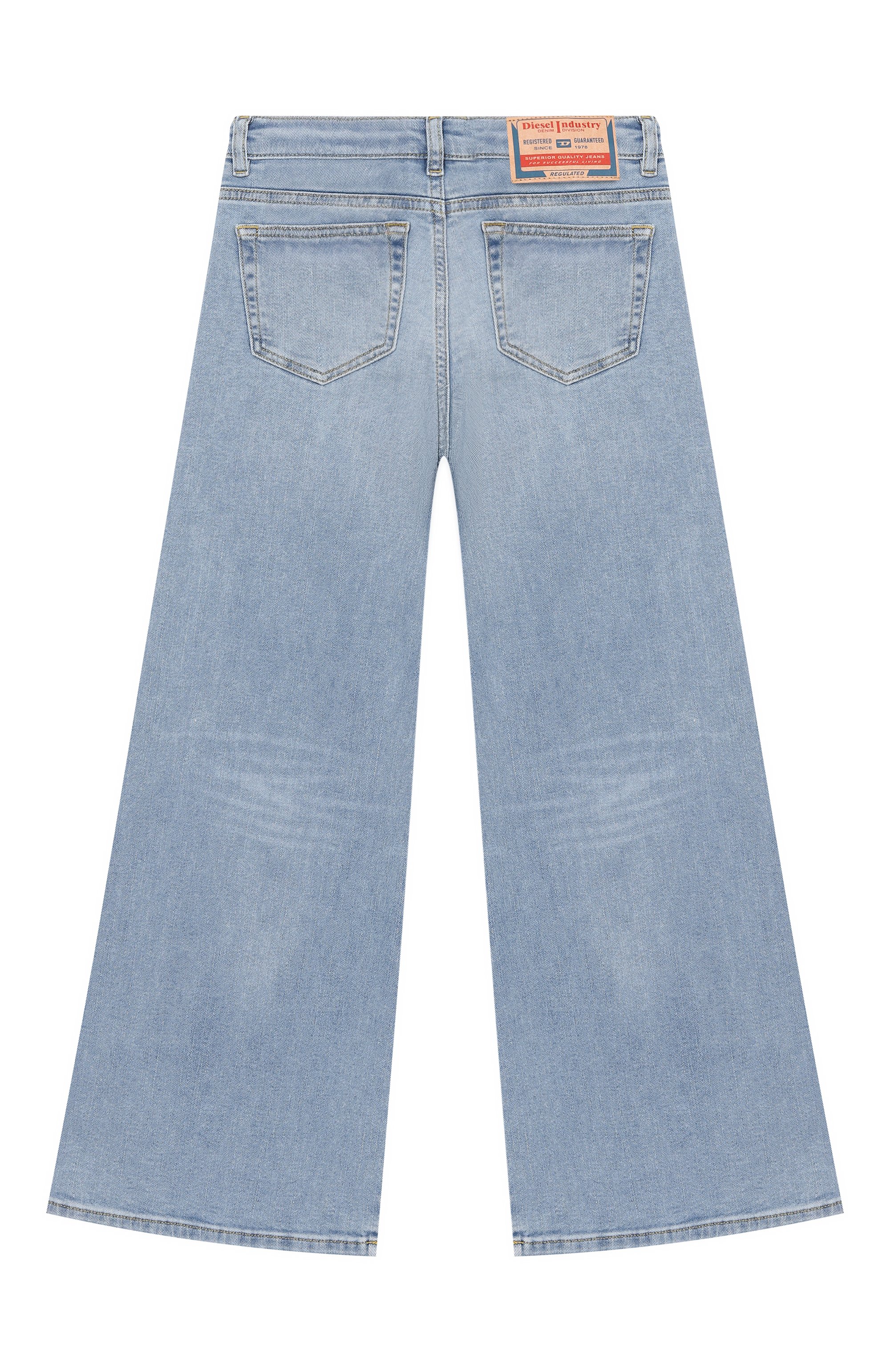 Джинсы DIESEL голубого цвета по цене 14500 руб., арт. J00816/KXBSX, фото 2 Джинсы DIESEL, арт. J00816/KXBSX, фото 2