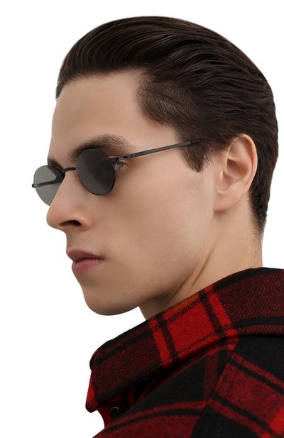 Солнцезащитные очки MYKITA, арт. NA0K0/BLACK/GREY S0LID 002, фото 3