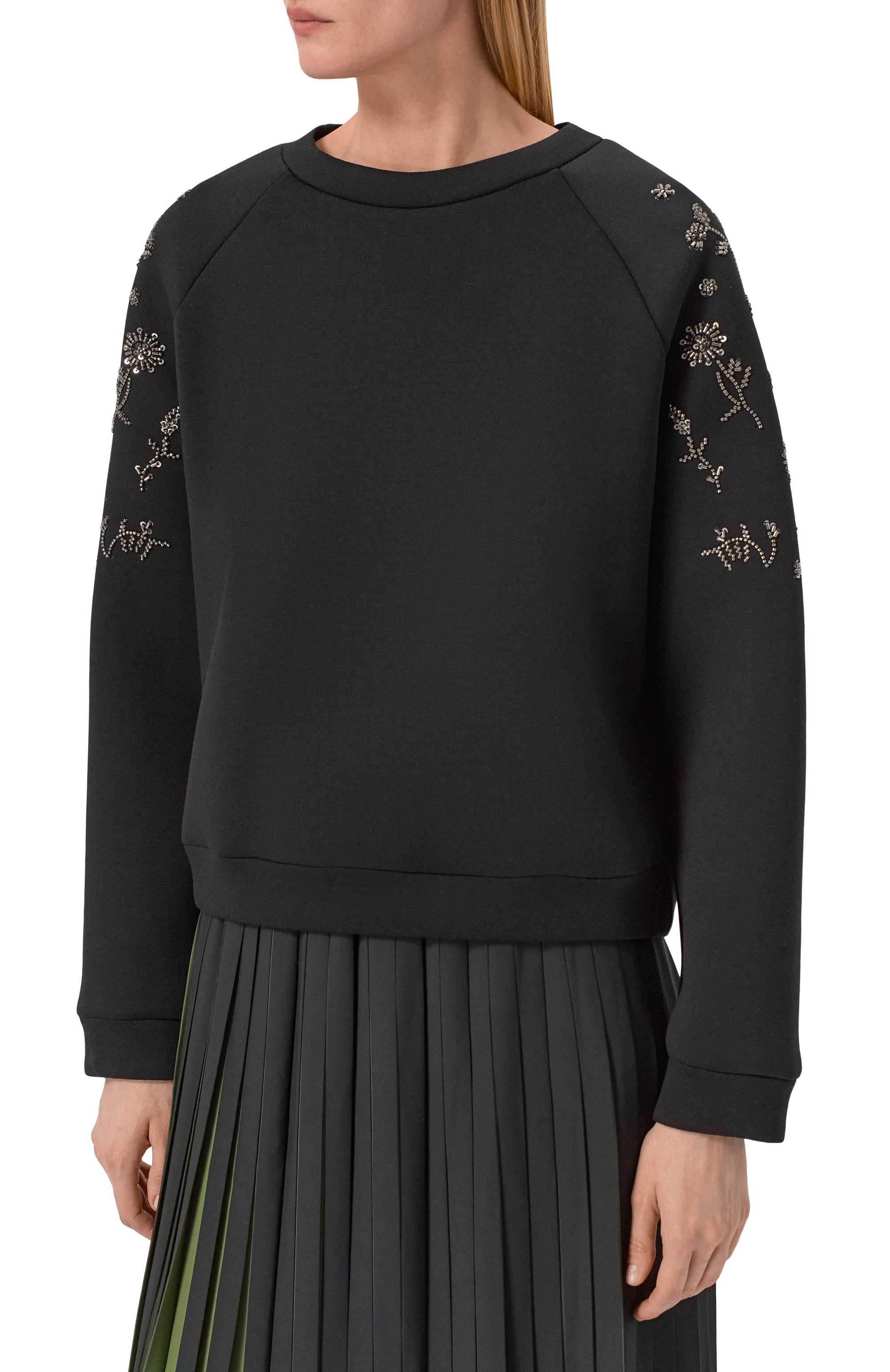 Свитшот с от делкой бисером WEEKEND MAX MARA, арт. WKDTEMA, фото 3