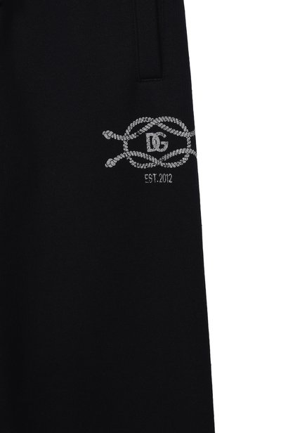 Хлопковые джоггеры DOLCE & GABBANA, арт. L4JPLW/G7QMX_001, фото 3