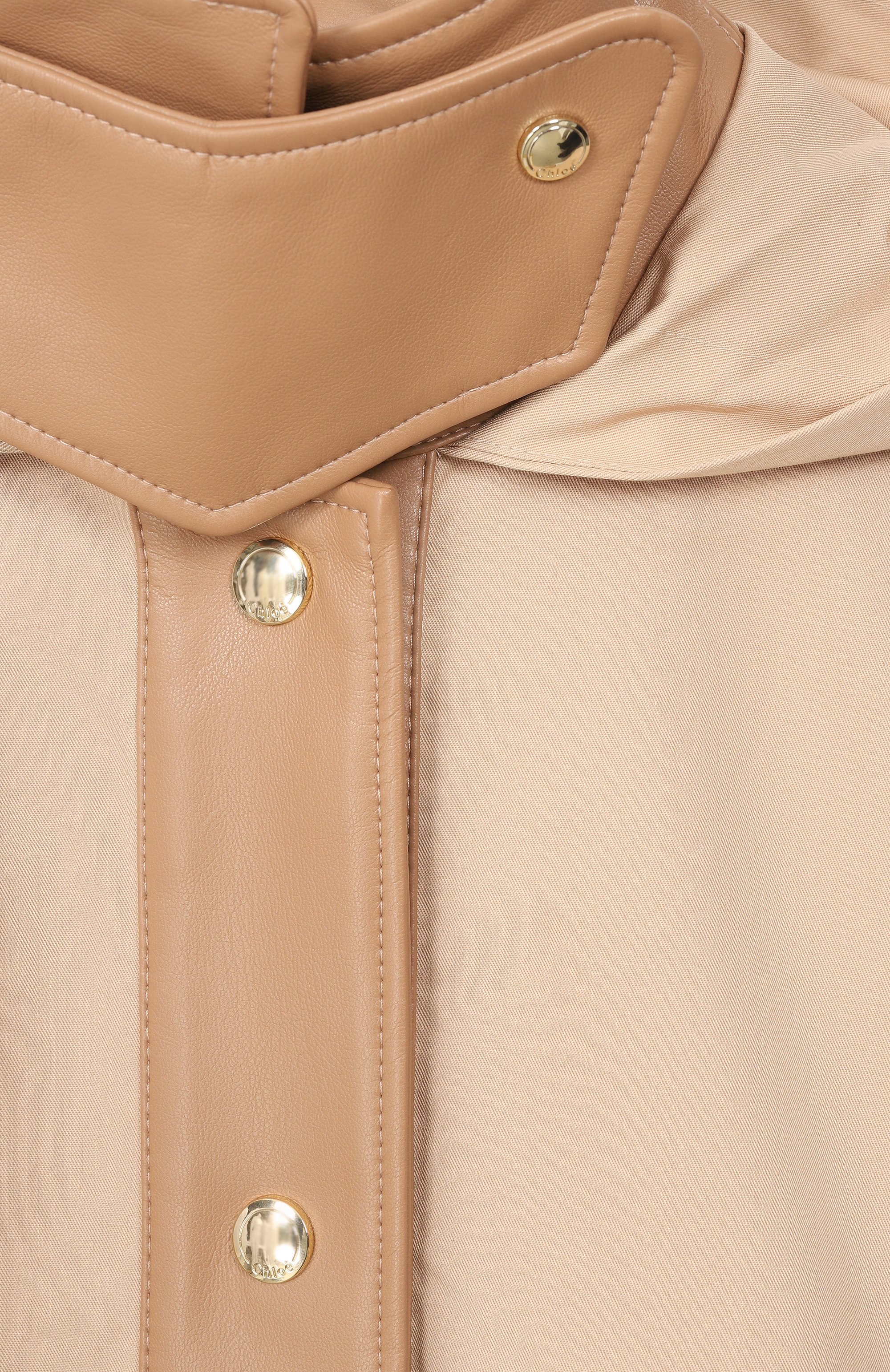 Хлопковый кейп CHLOÉ, арт. C20836, фото 3
