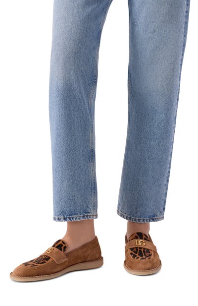 Замшевые лоферы DOLCE & GABBANA, арт. CP0196/A3I08, фото 2