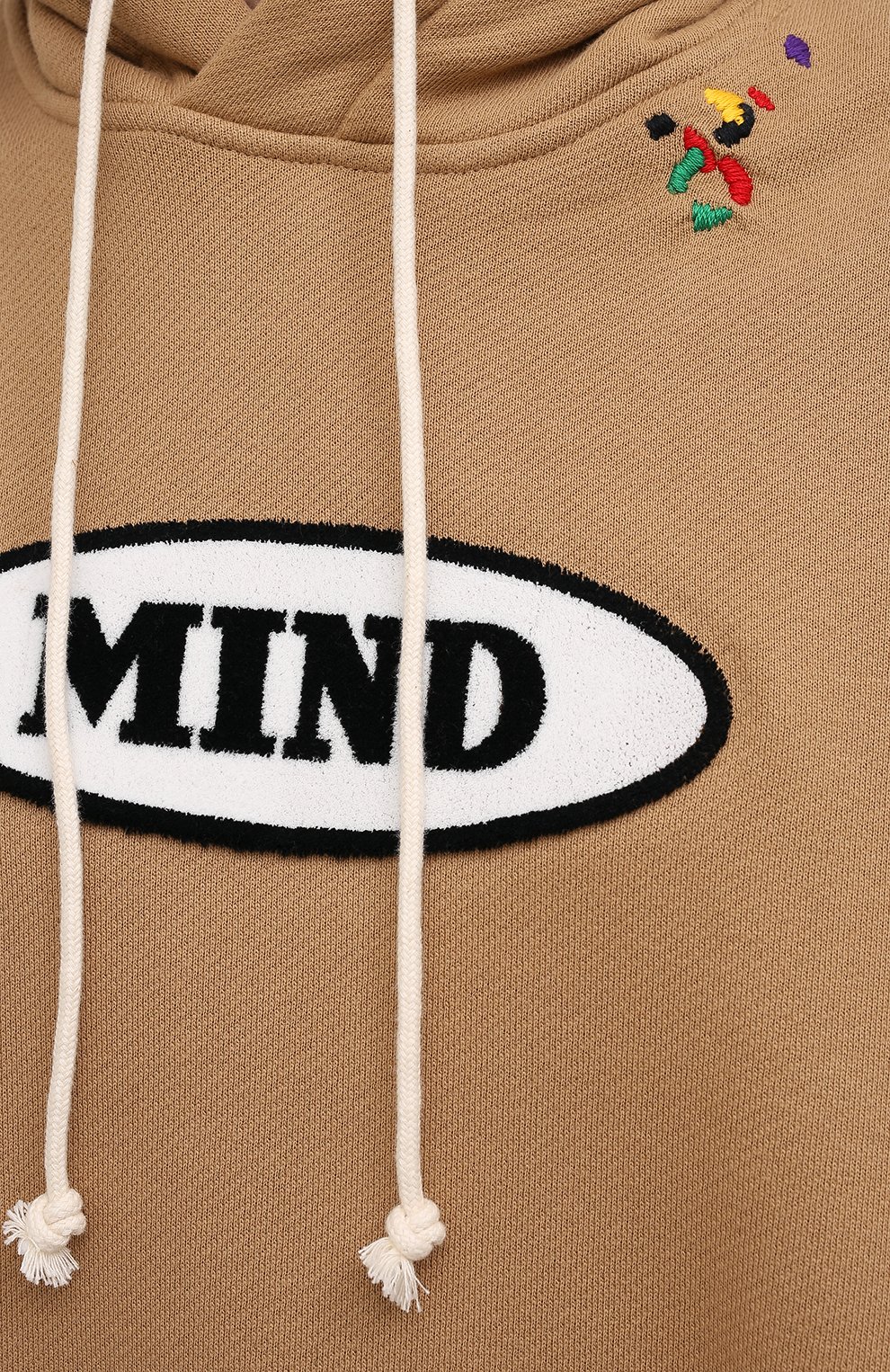 Хлопковое худи palm angels x missoni PALM ANGELS бежевого цвета по цене 92150 руб., арт. PMBB110F21FLE0016110, фото 5 Хлопковое худи palm angels x missoni PALM ANGELS, арт. PMBB110F21FLE0016110, фото 5