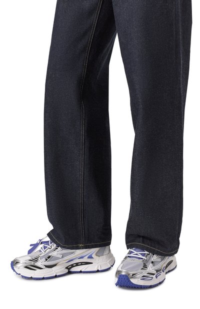 Комбинированные кроссовки be right back OFF-WHITE, арт. 0MIA295S25FAB005, фото 3