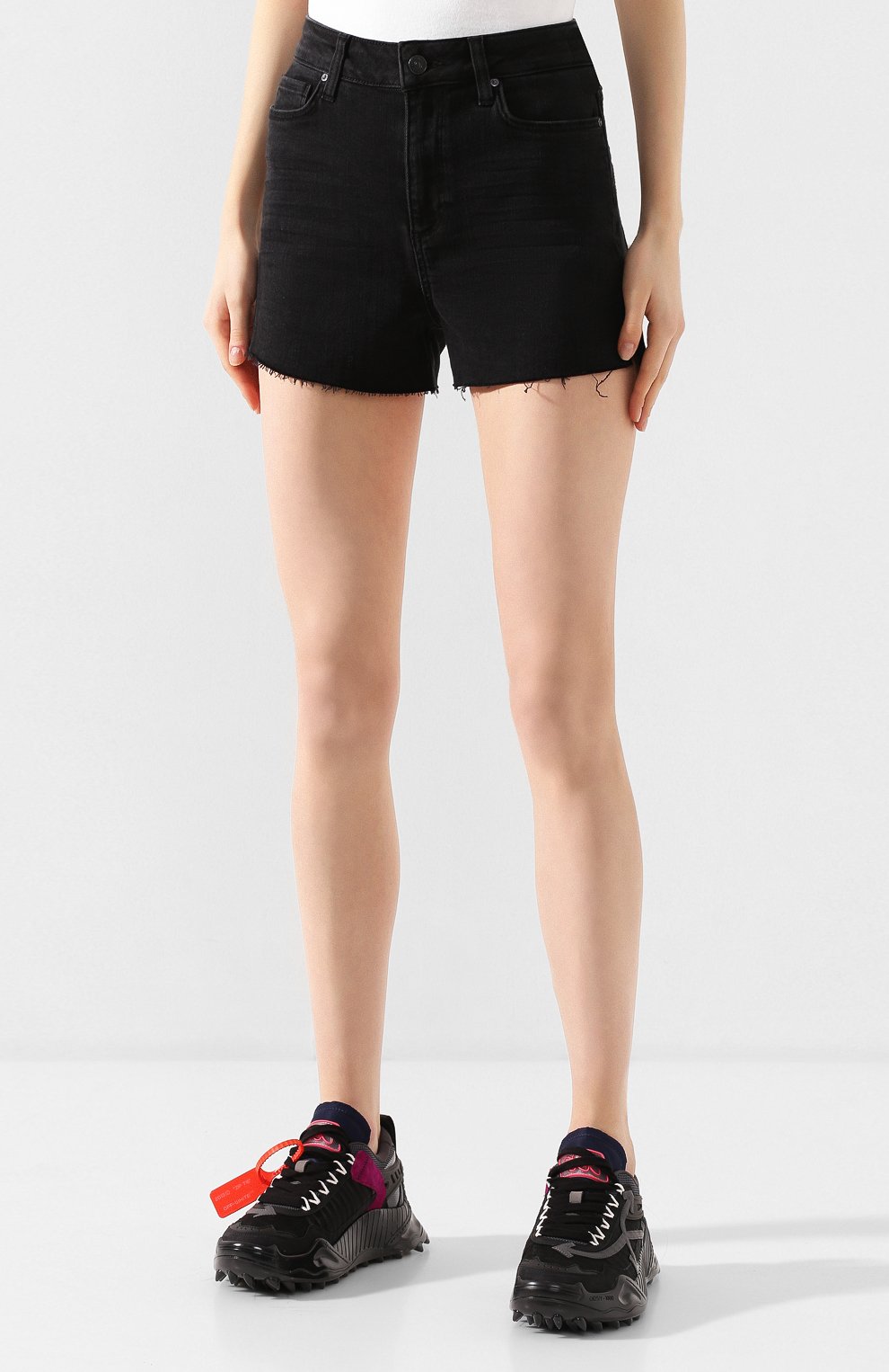 Джинсовые шорты PAIGE, арт. 2800298-7649, фото 3