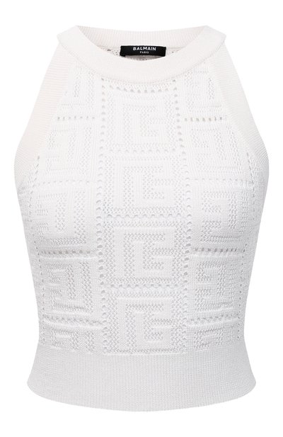 Женский топ из вискозы BALMAIN, арт. XF1AB022/KB16