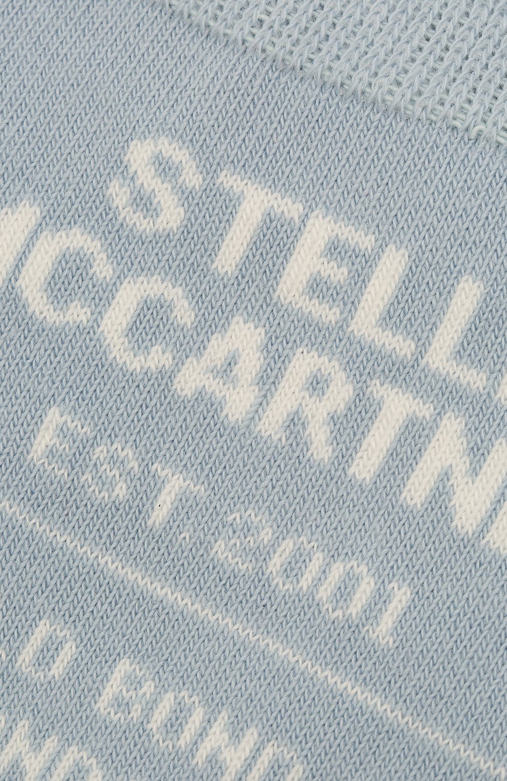 Носки STELLA MCCARTNEY голубого цвета по цене 6450 руб., арт. 603074/S7229, фото 2 Носки STELLA MCCARTNEY, арт. 603074/S7229, фото 2