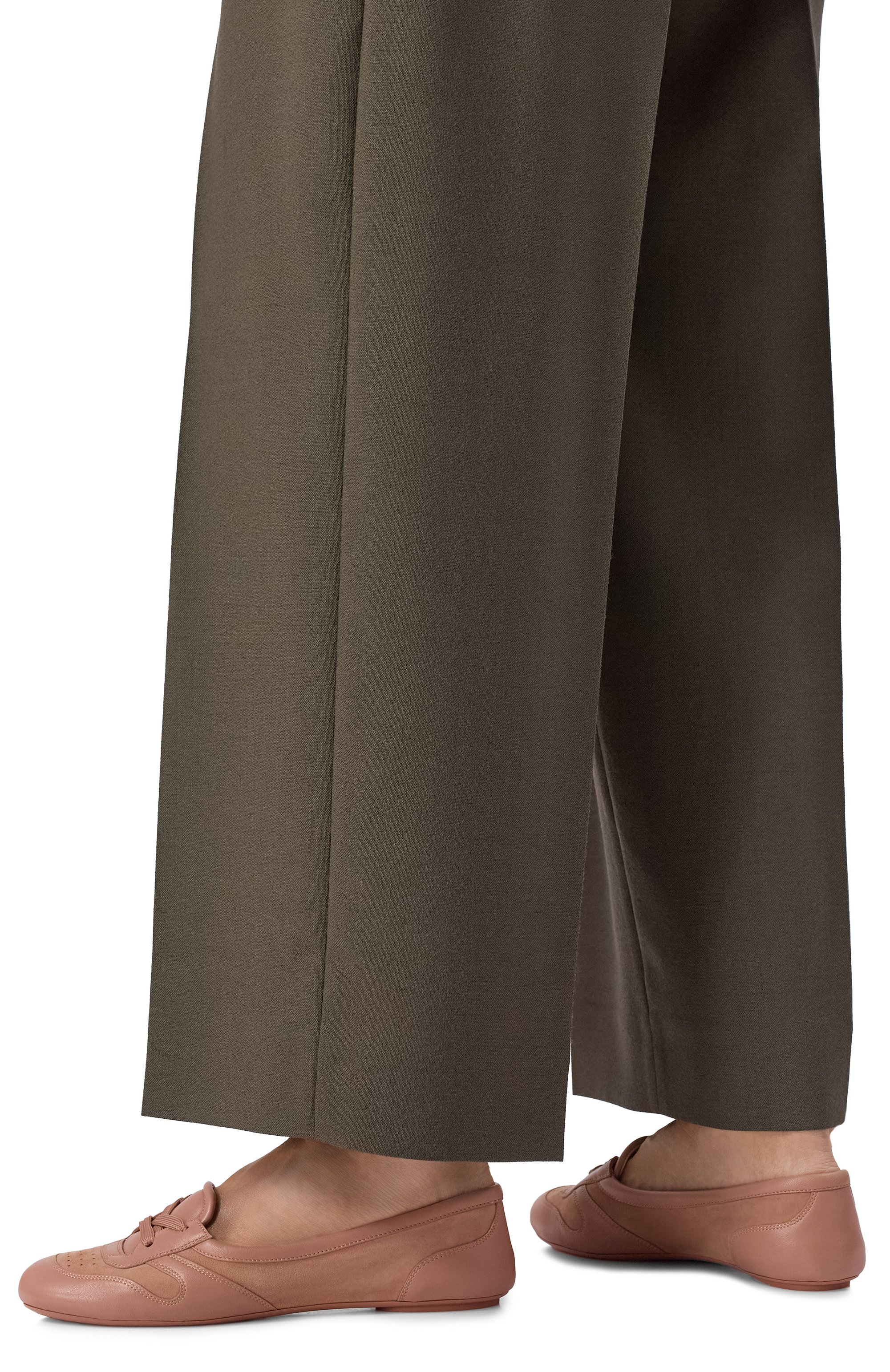 Кожаные балетки vault GIANVITO ROSSI, арт. G25321.05G0M.NFCPRLP, фото 2