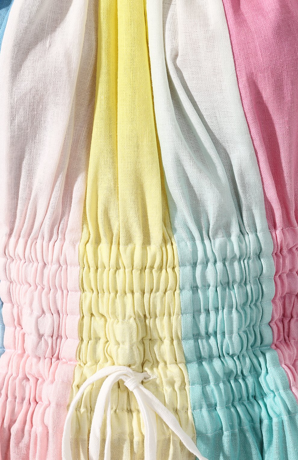 Платье из смеси хлопка и льна A MERE CO разноцветного цвета по цене 39950 руб., арт. AMC/R19050, фото 5 Платье из смеси хлопка и льна A MERE CO, арт. AMC/R19050, фото 5