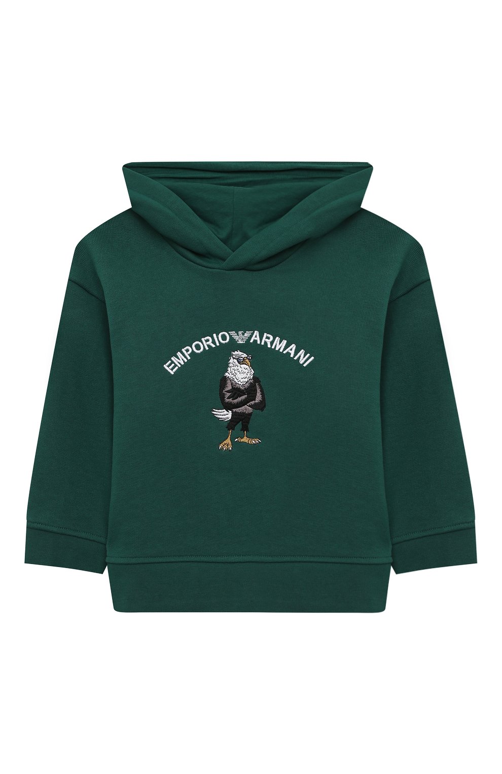 Хлопковое худи EMPORIO ARMANI, арт. 6L4MB2/1JWPZ, фото 1