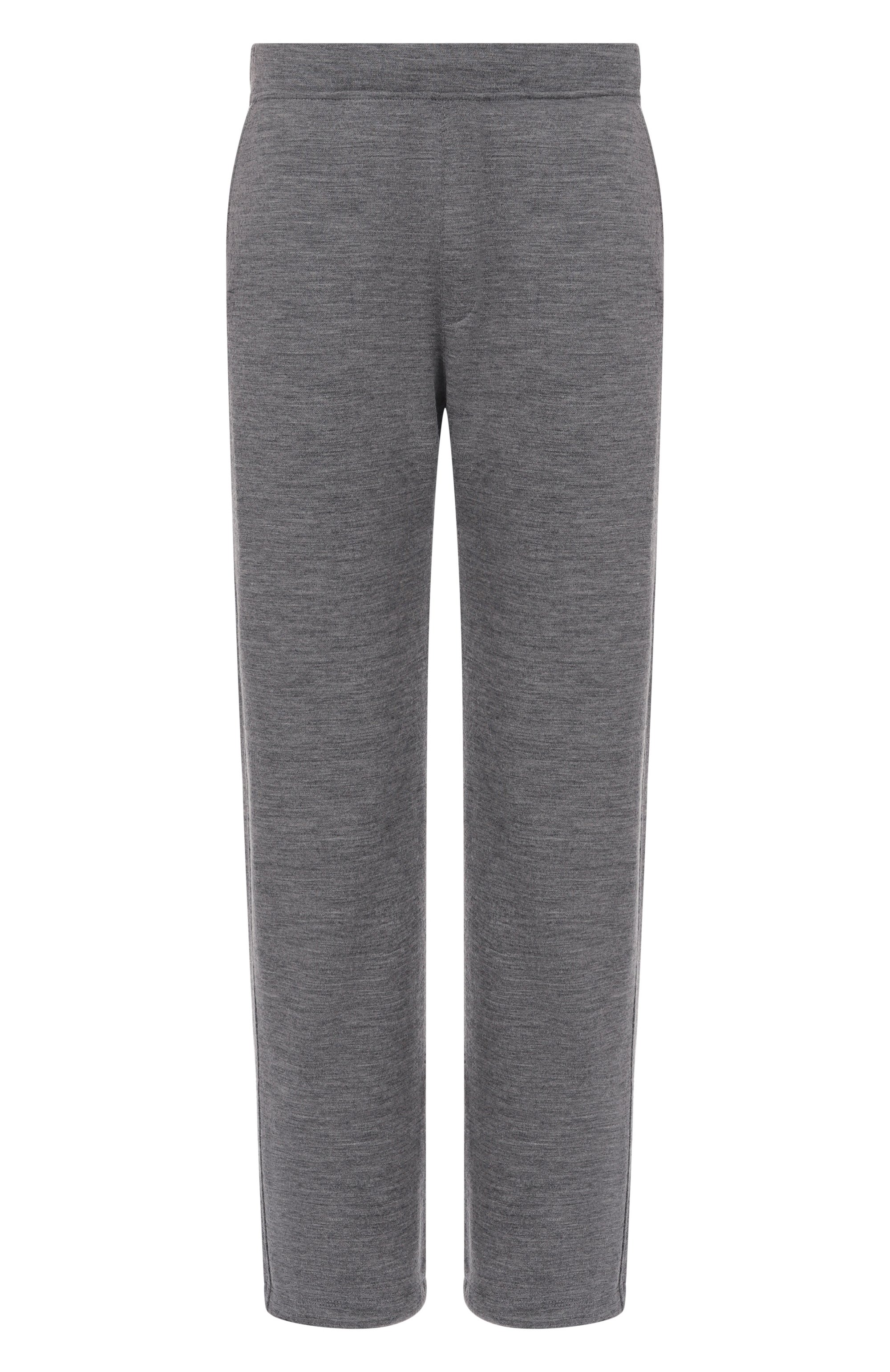 Брюки из шерсти и хлопка CORNELIANI серого цвета по цене 78500 руб., арт. 26G567-2625016, фото 1 Брюки из шерсти и хлопка CORNELIANI, арт. 26G567-2625016, фото 1