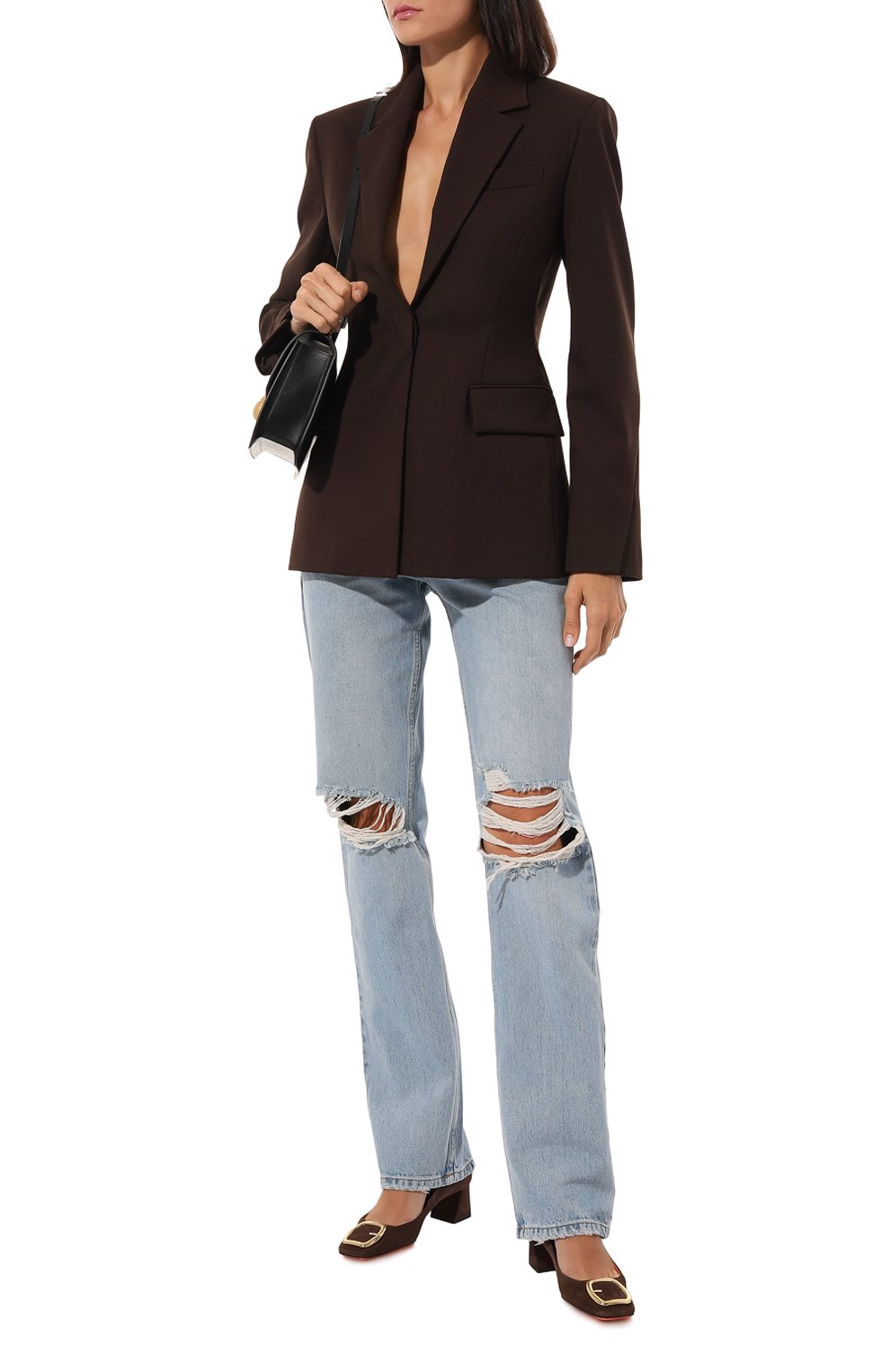 Замшевые туфли SANTONI, арт. WDMN70109HI2BMGDN01, фото 2