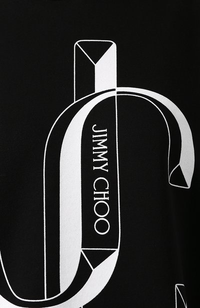 Хлопковое худи JIMMY CHOO, арт. JC-H00DIE/S005, фото 5