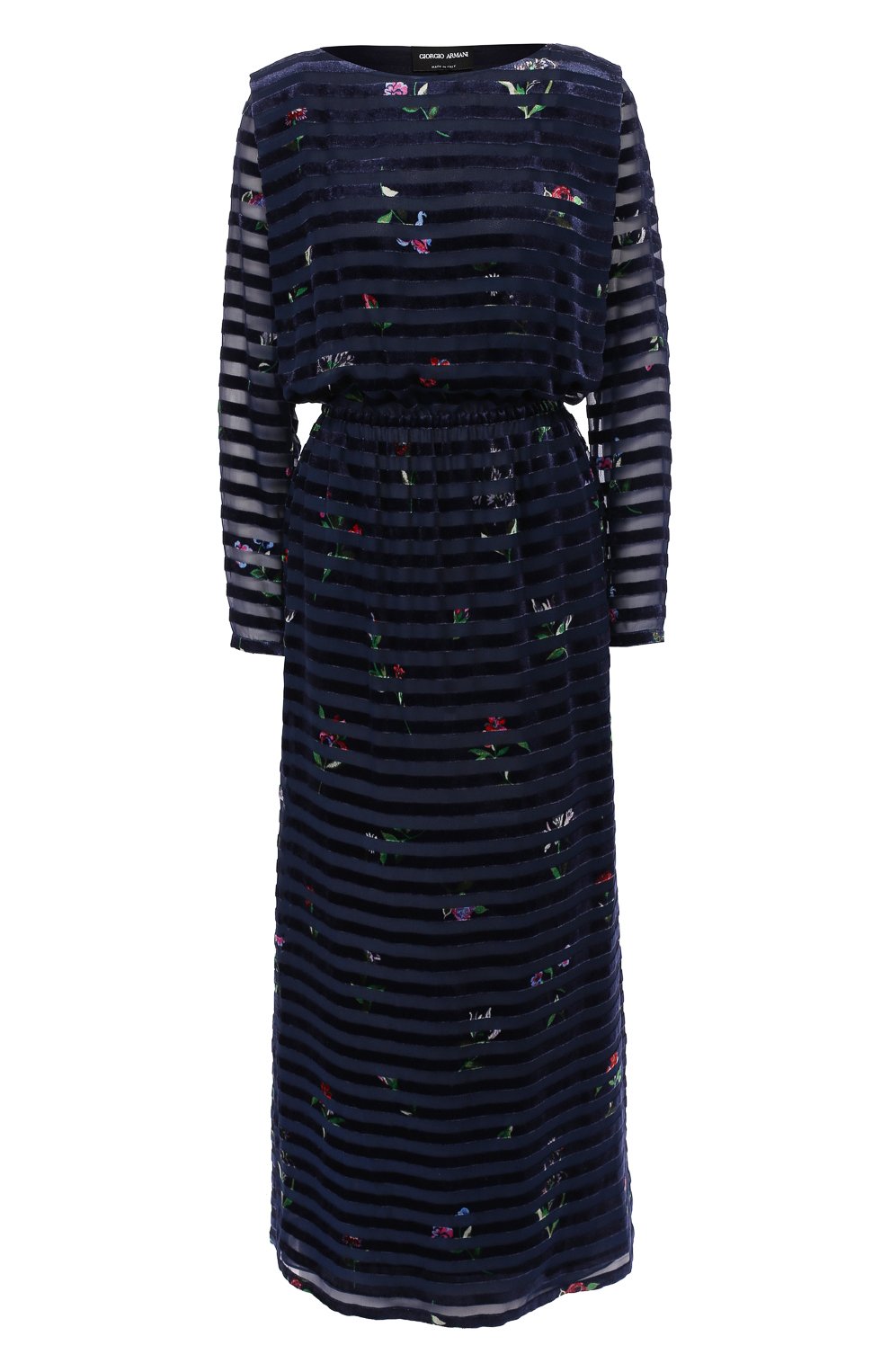 Платье из смеси вискозы и шелка GIORGIO ARMANI, арт. 9WHVA03I/T016W, фото 1
