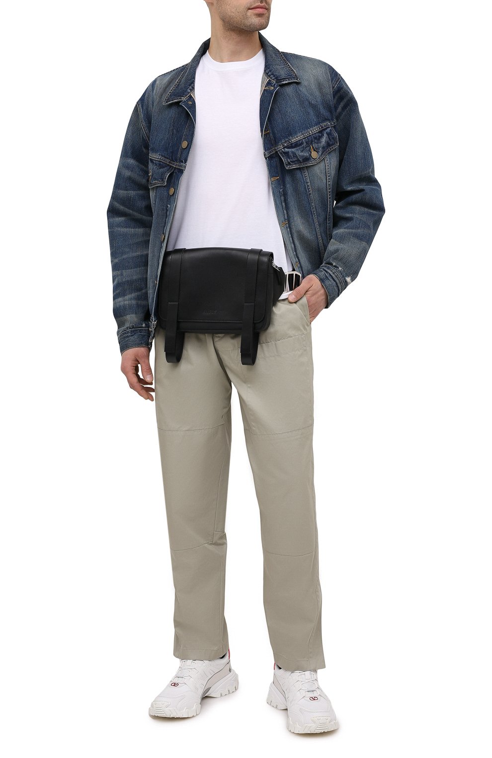 Кожаная поясная сумка AMBUSH, арт. BMN0001S21LEA002, фото 2