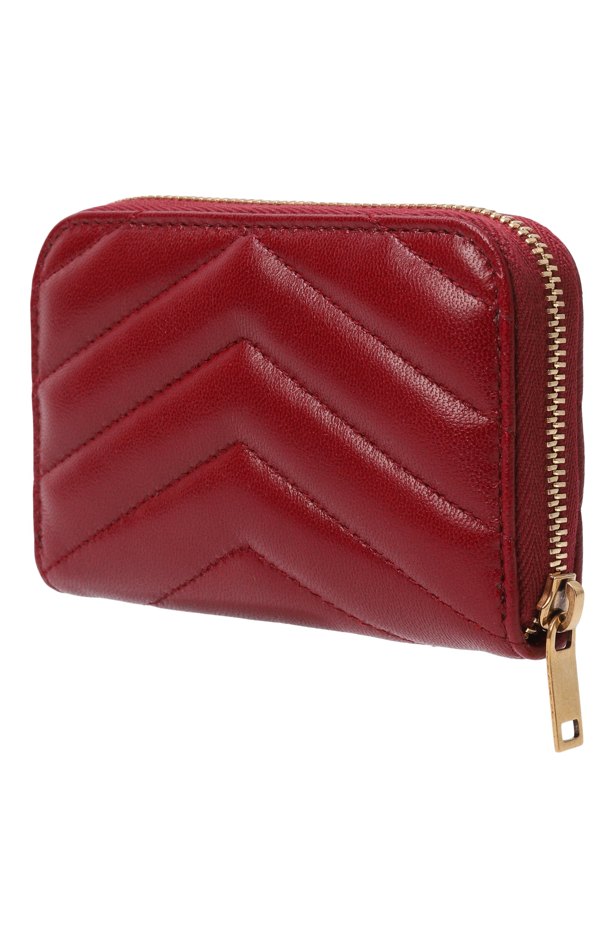 Кожаный кошелек SAINT LAURENT, арт. 863727/AAEAX, фото 2