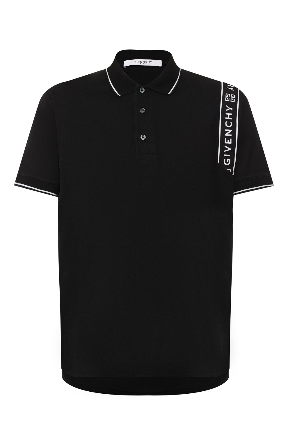 Хлопковое поло GIVENCHY, арт. BM70LC3002, фото 1