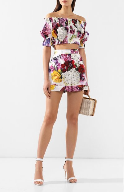 Хлопковые шорты DOLCE & GABBANA, арт. FTASXT/GDL71, фото 2