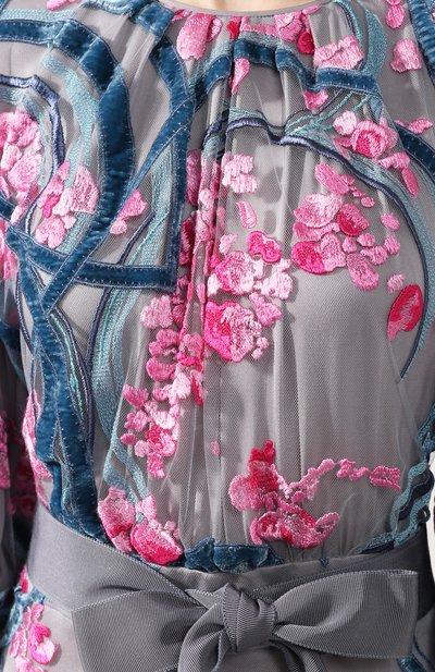 Платье GIORGIO ARMANI разноцветного цвета по цене 536500 руб., арт. 9WHVA03H/T013U, фото 5 Платье GIORGIO ARMANI, арт. 9WHVA03H/T013U, фото 5