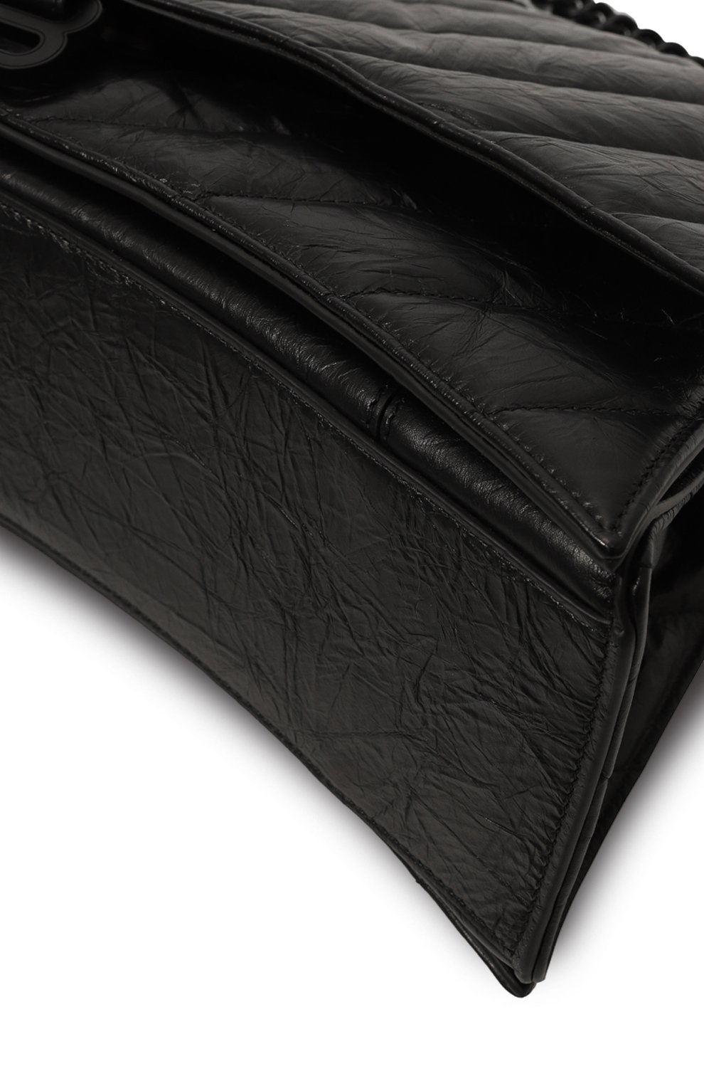 Сумка crush large BALENCIAGA черного цвета по цене 428500 руб., арт. 716332/210IY, фото 3 Сумка crush large BALENCIAGA, арт. 716332/210IY, фото 3