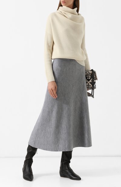 Кашемировый пуловер с высоким воротником LORO PIANA, арт. FAI3311, фото 2